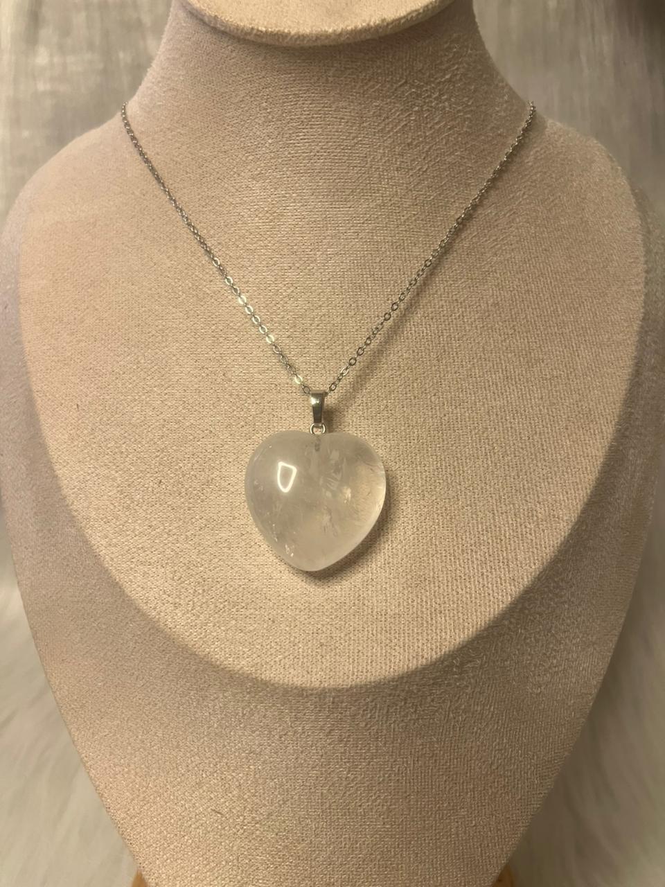 Large heart necklace