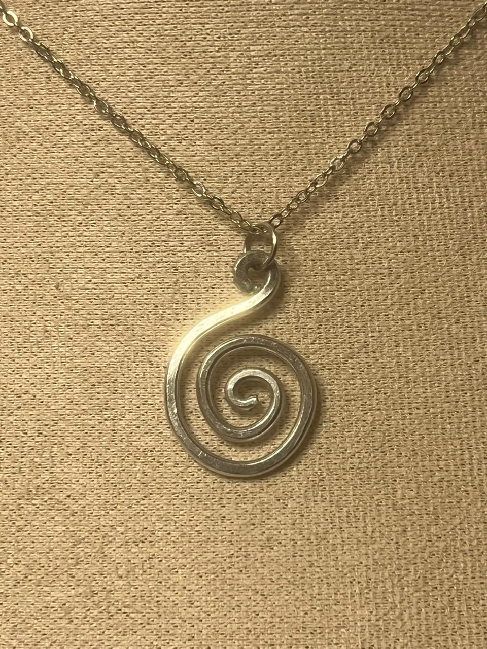 Spiral necklace