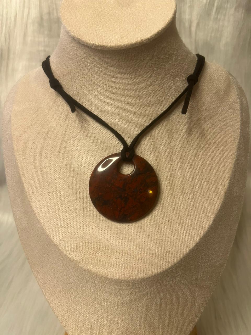 Red jasper necklace