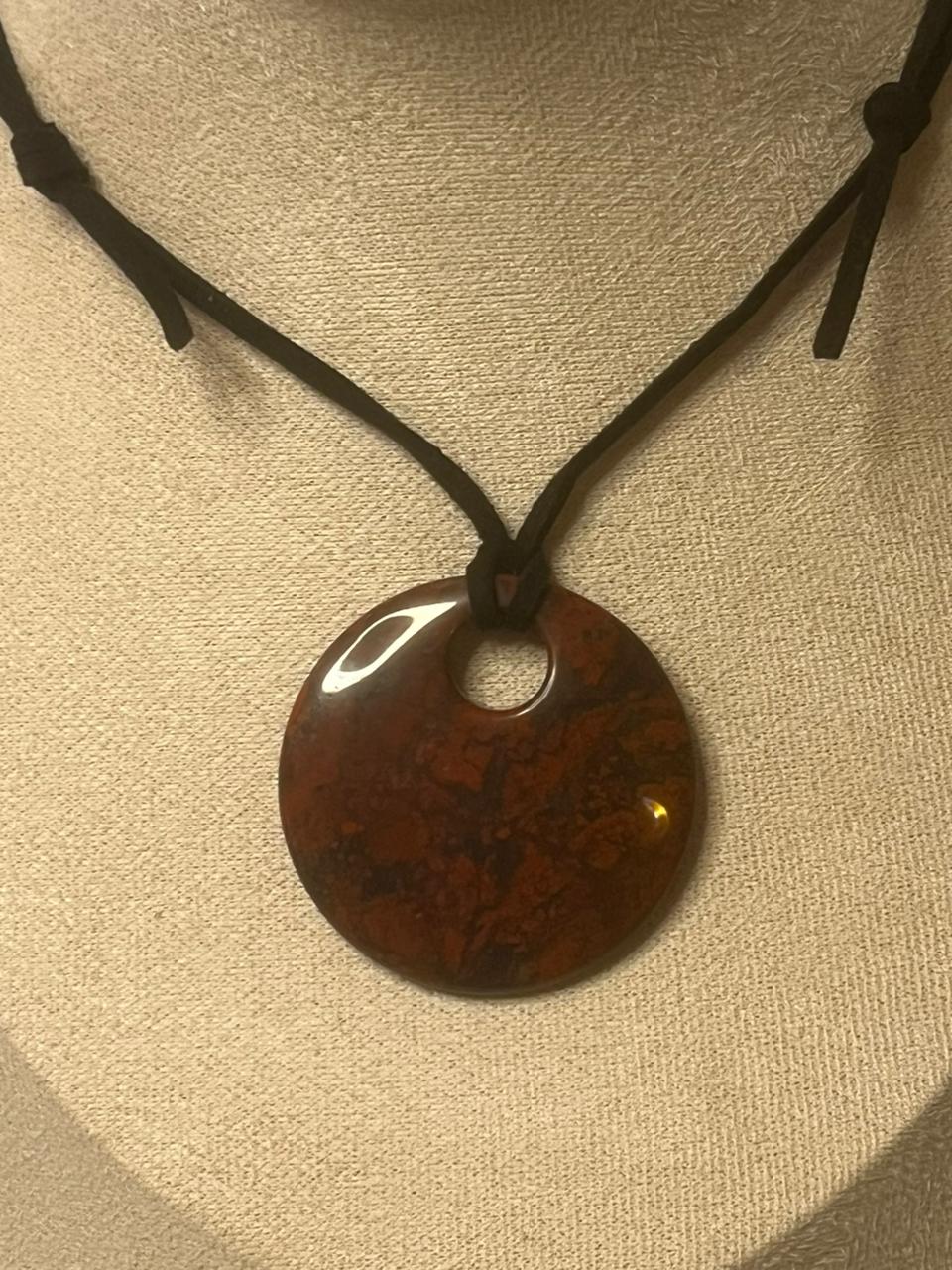 Red jasper necklace