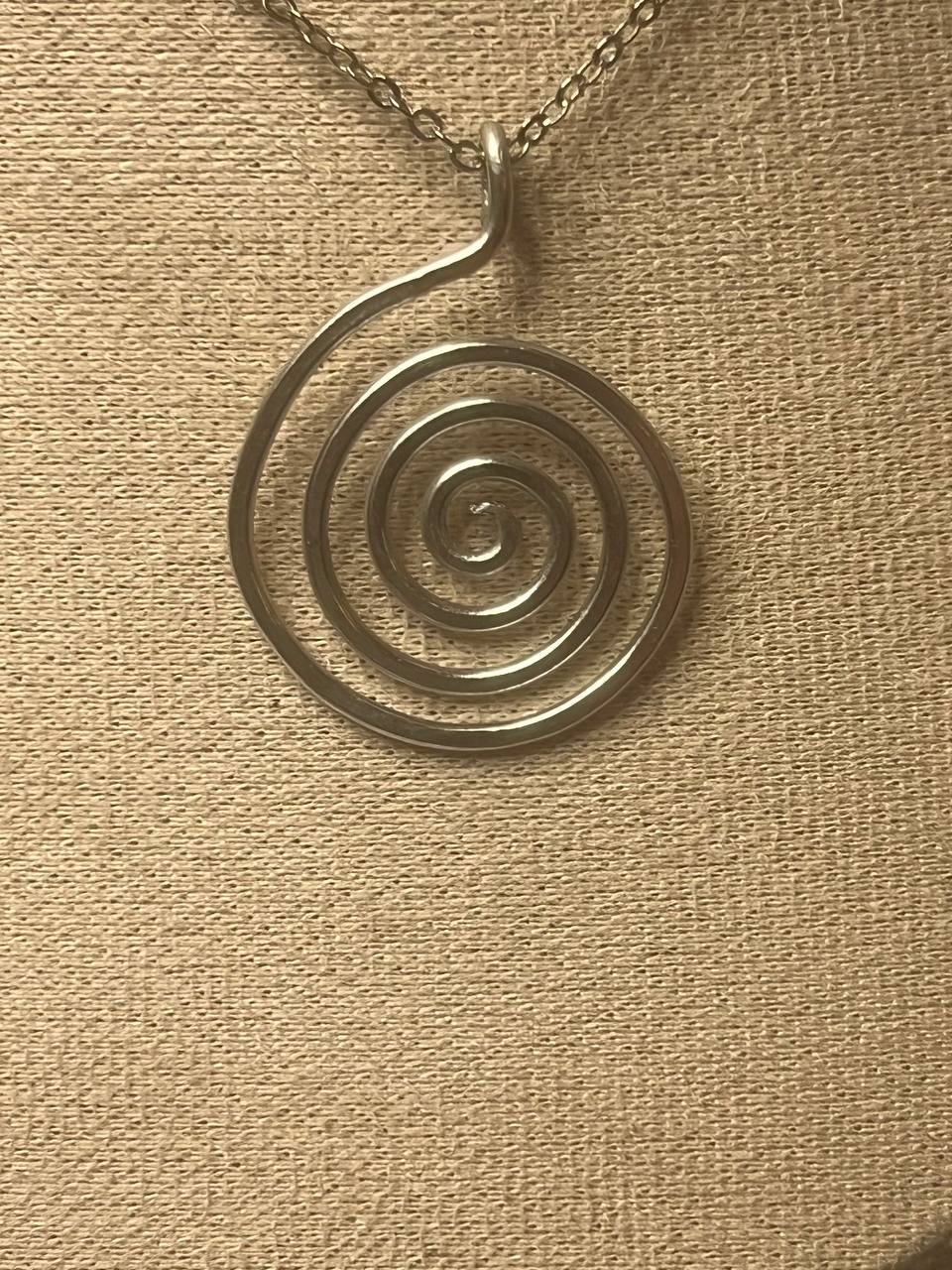 Spiral necklace