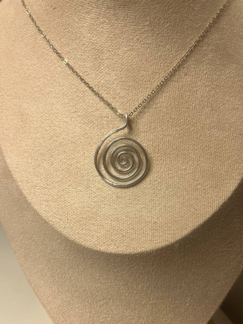 Spiral necklace
