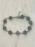 Green aventurine bracelet