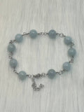 Aquamarine bracelet