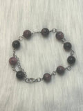 Rhodonite bracelet
