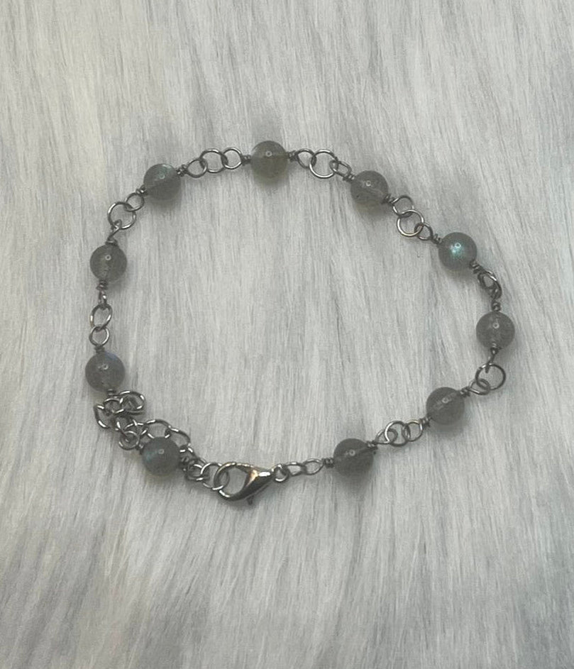 Labradorite bracelet