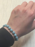 Amazonite macrame bracelet