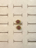 two beaded ring