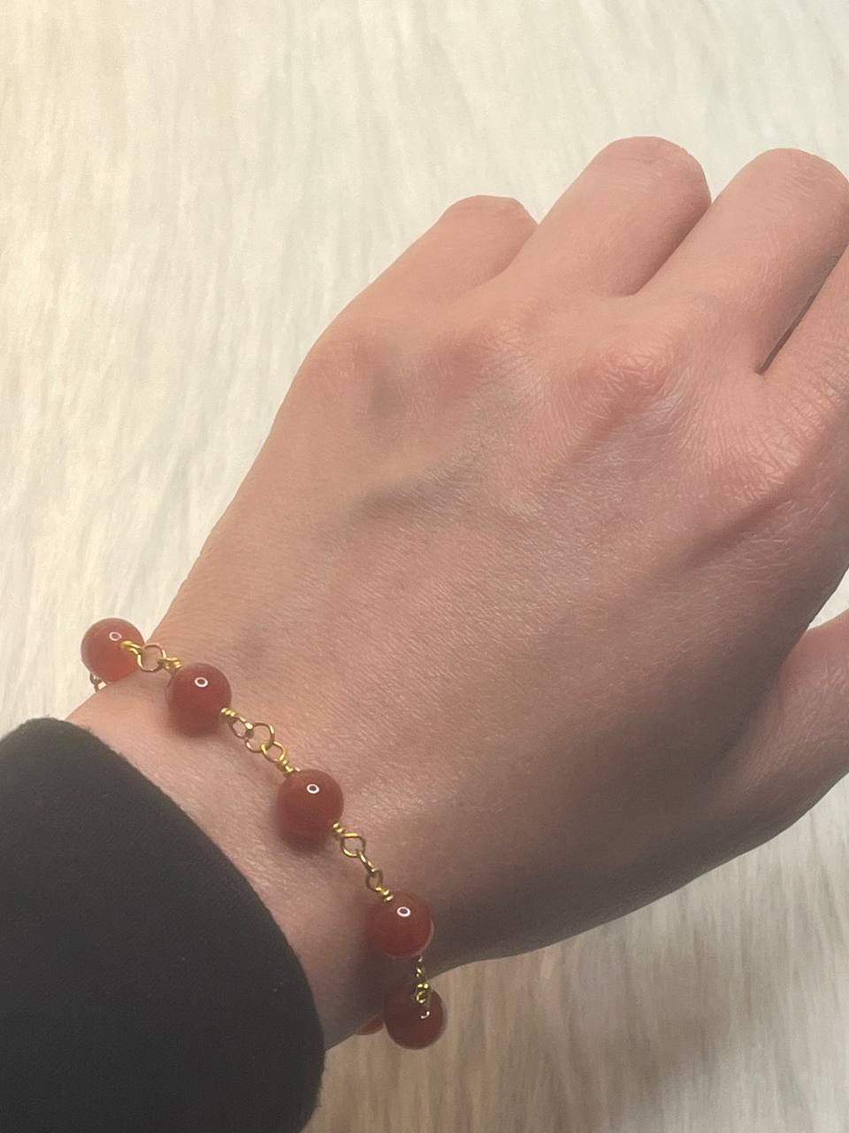 Carnelian bracelet