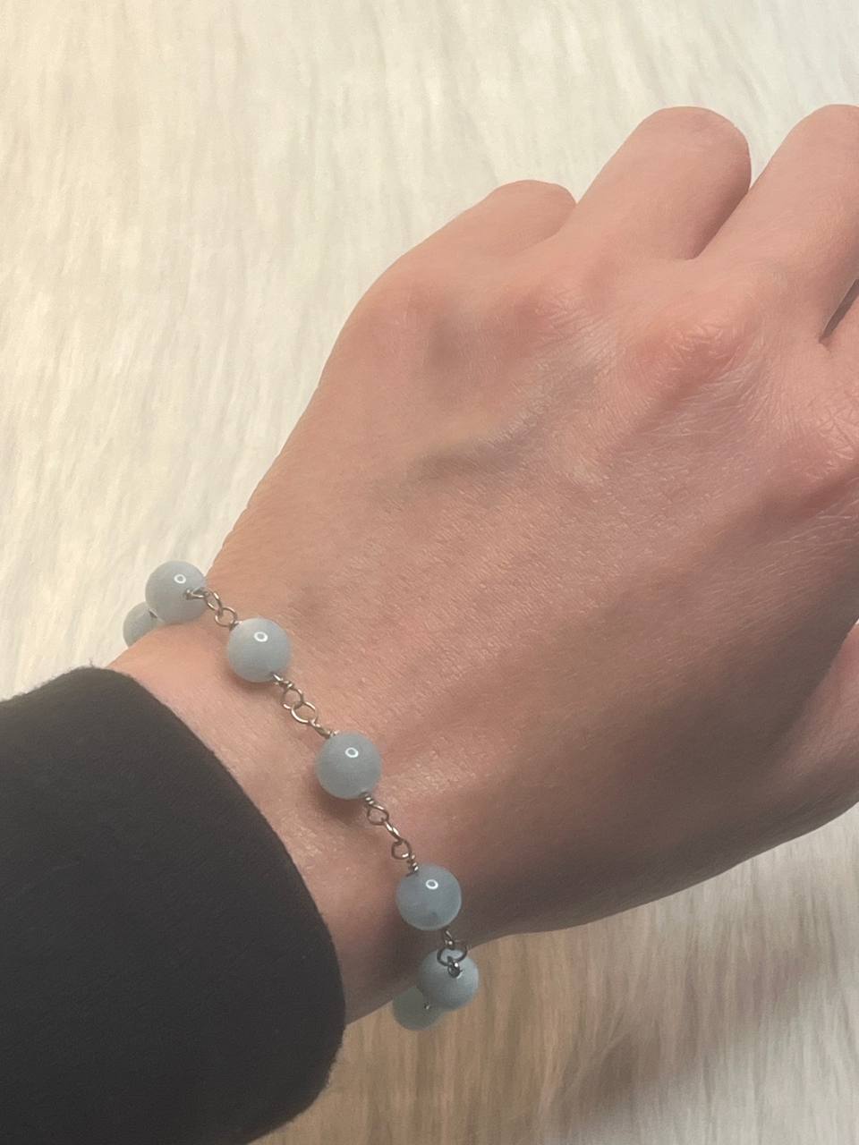Aquamarine bracelet