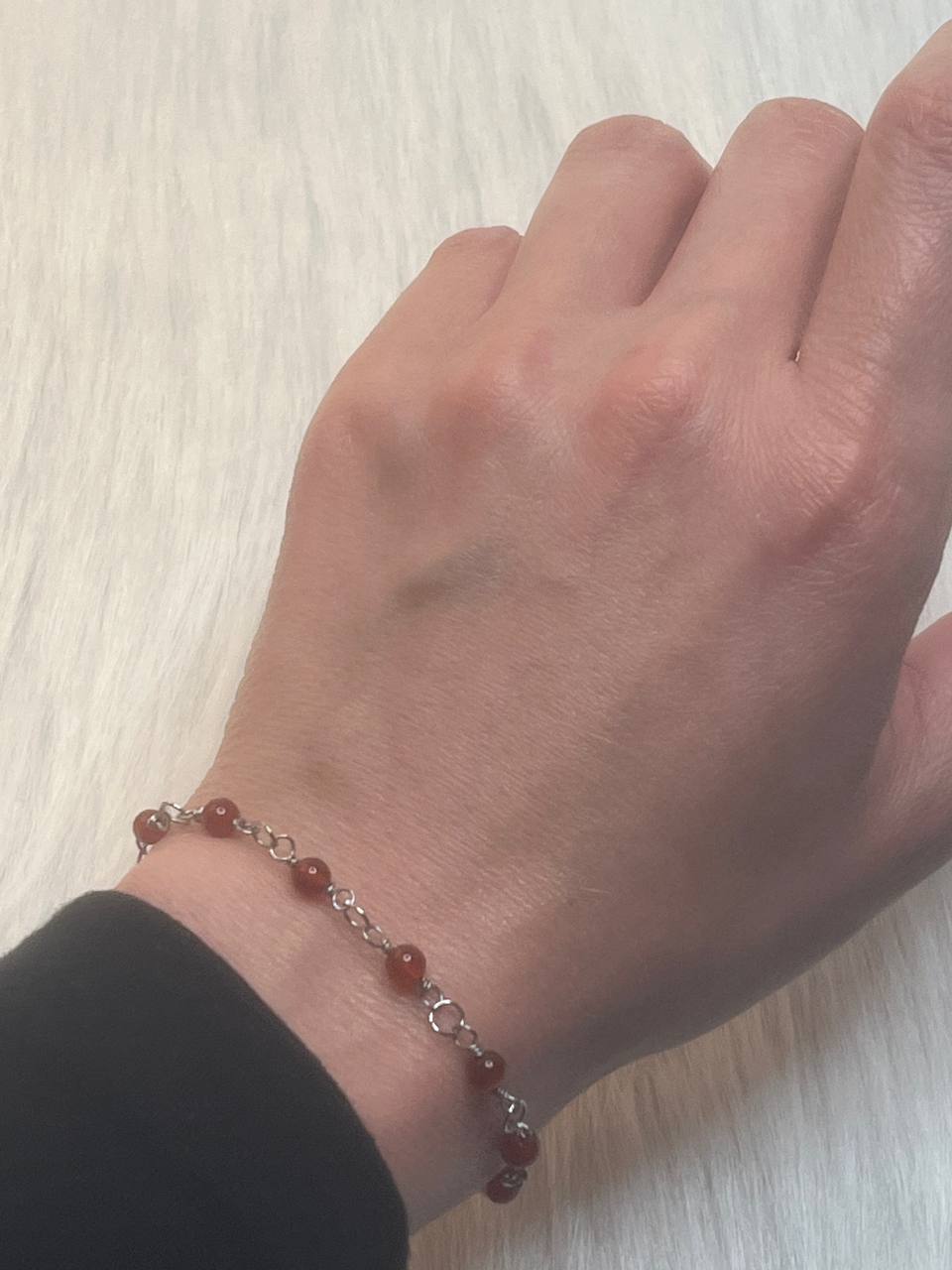 Carnelian bracelet