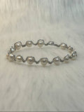 Pearl ripple bracelet