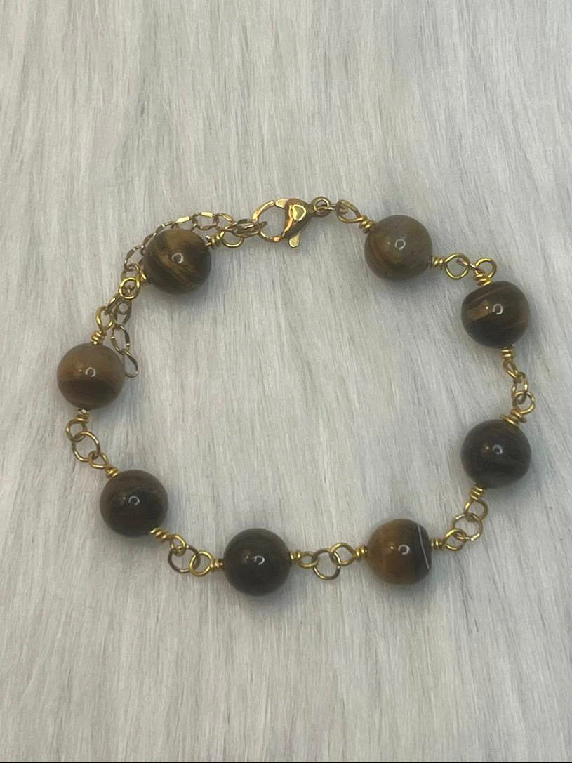 Tiger's eye bracelet