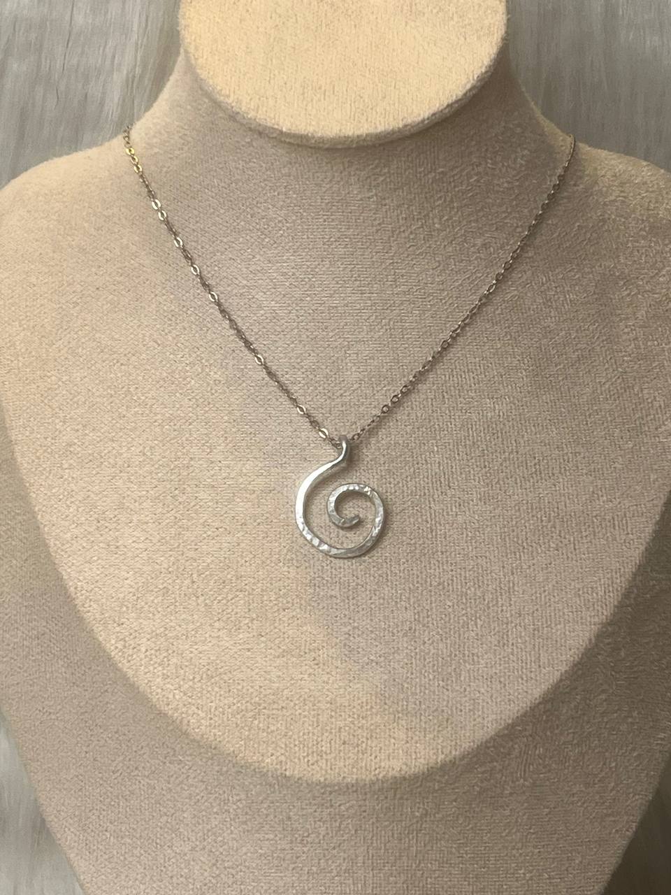 Spiral necklace