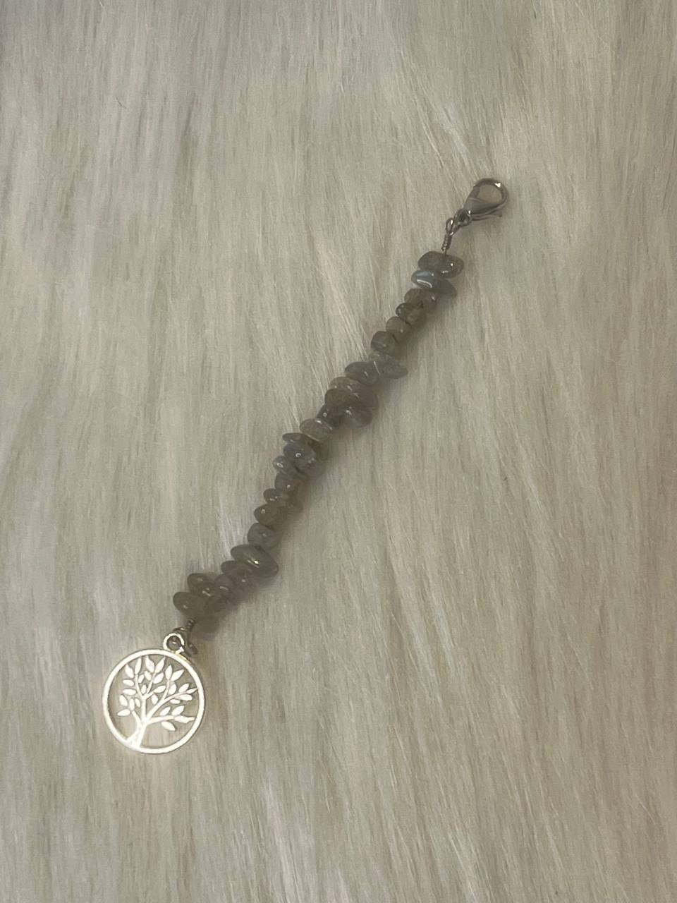 Labradorite charm