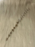 Labradorite hair charm