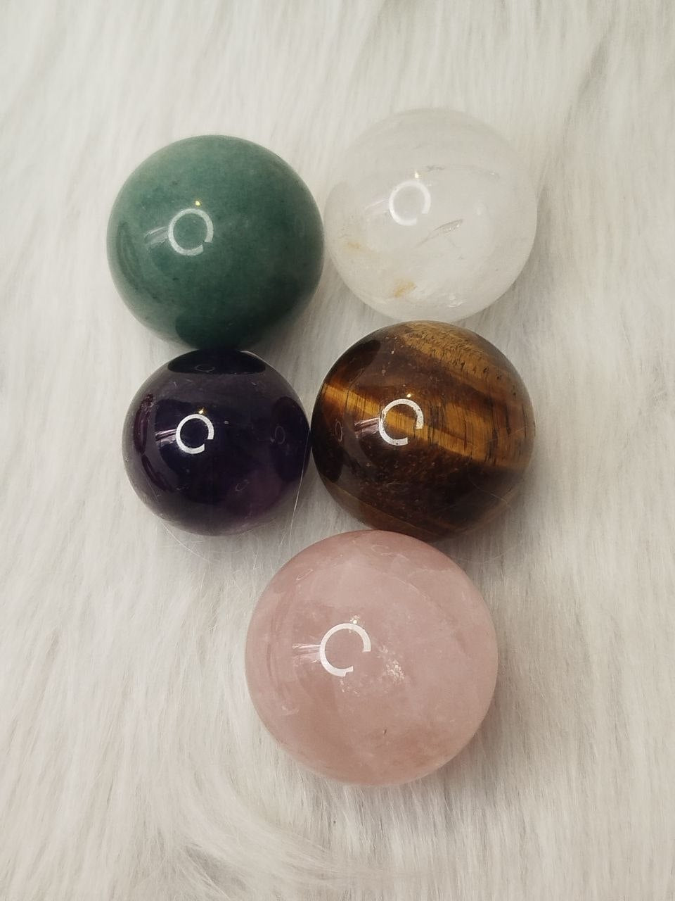 Tiger's eye sphere