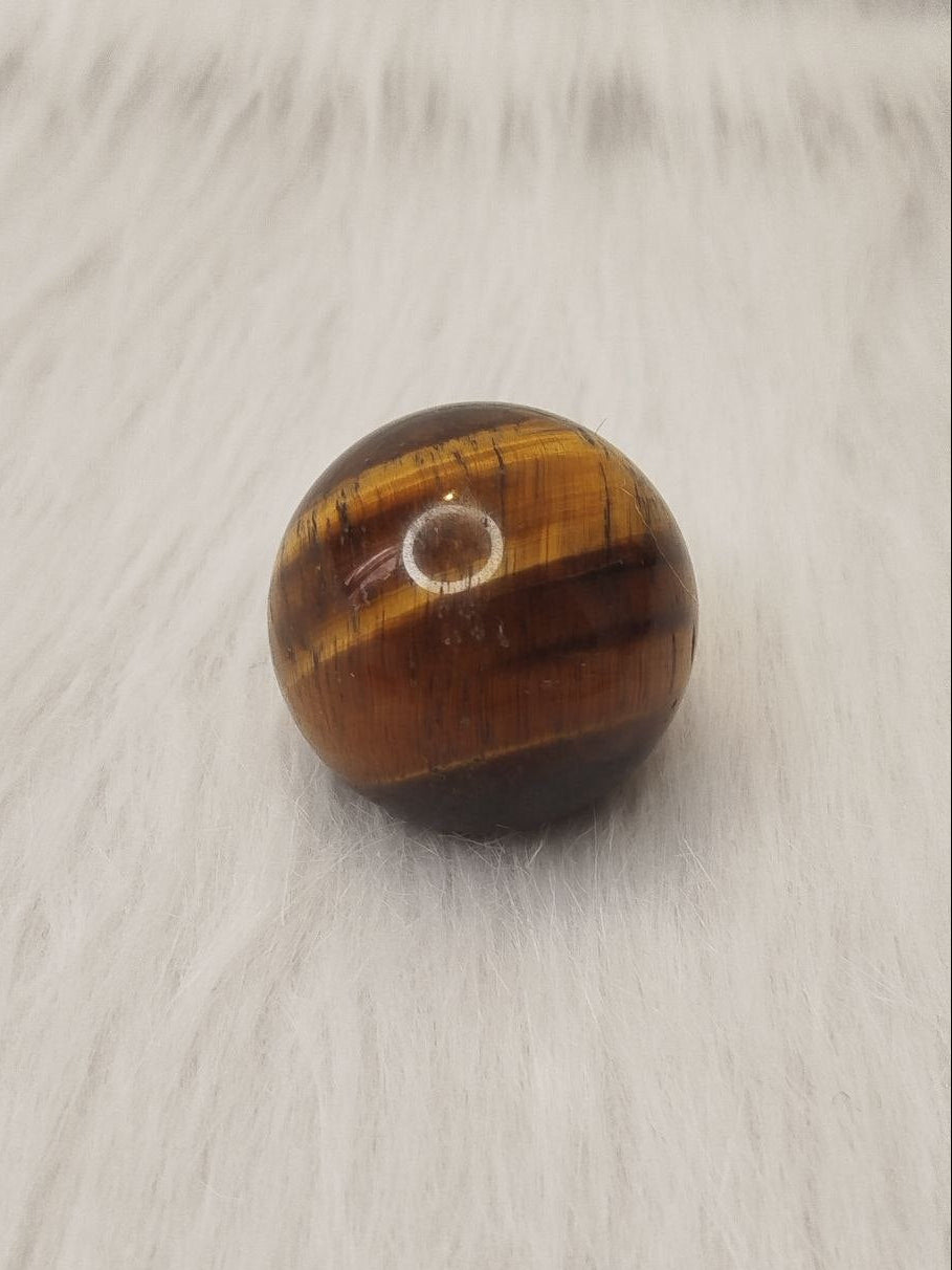 Tiger's eye sphere