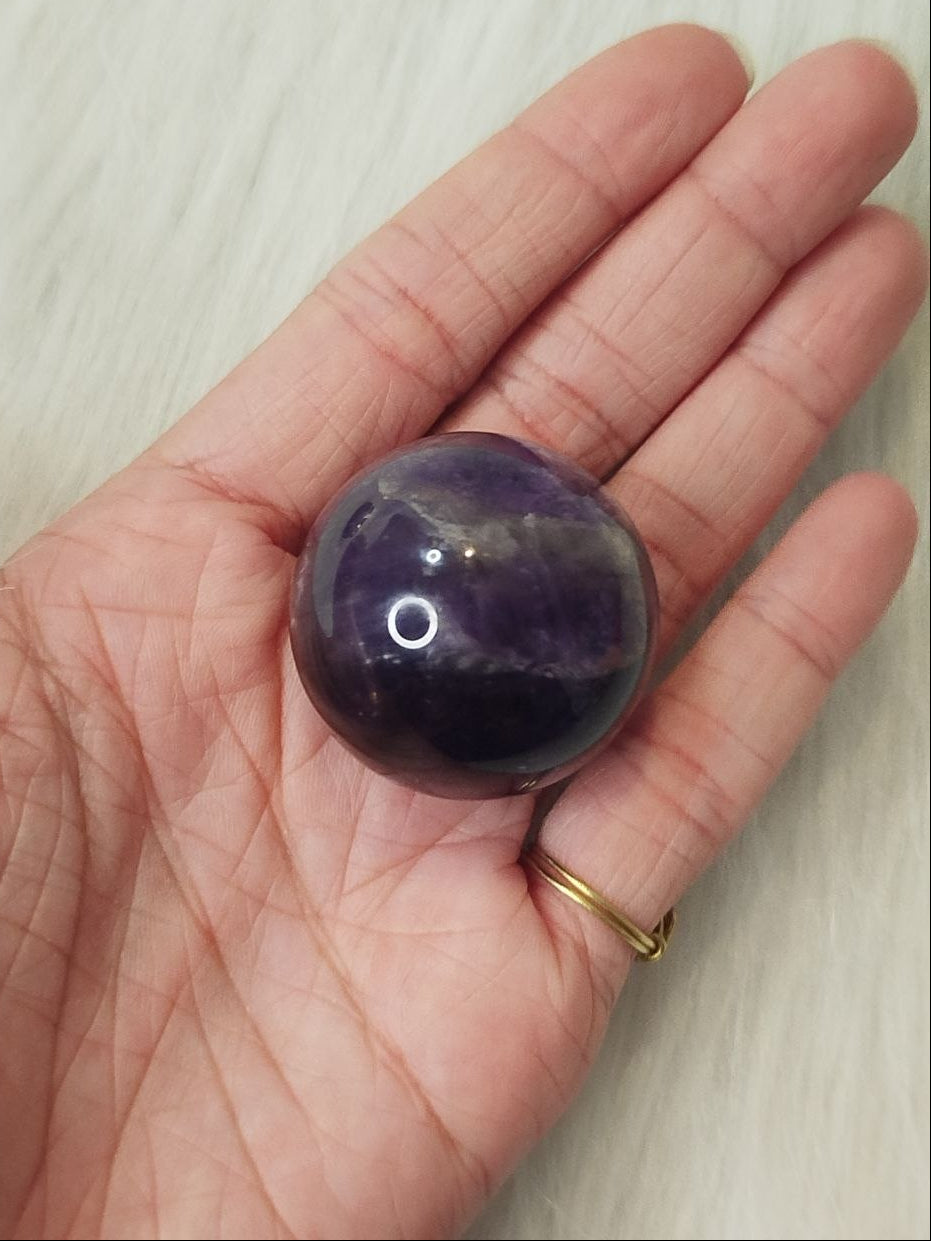 Amethyst sphere