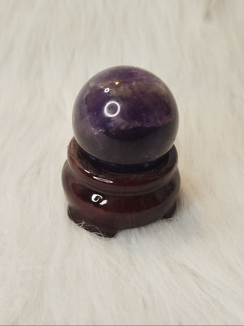 Amethyst sphere