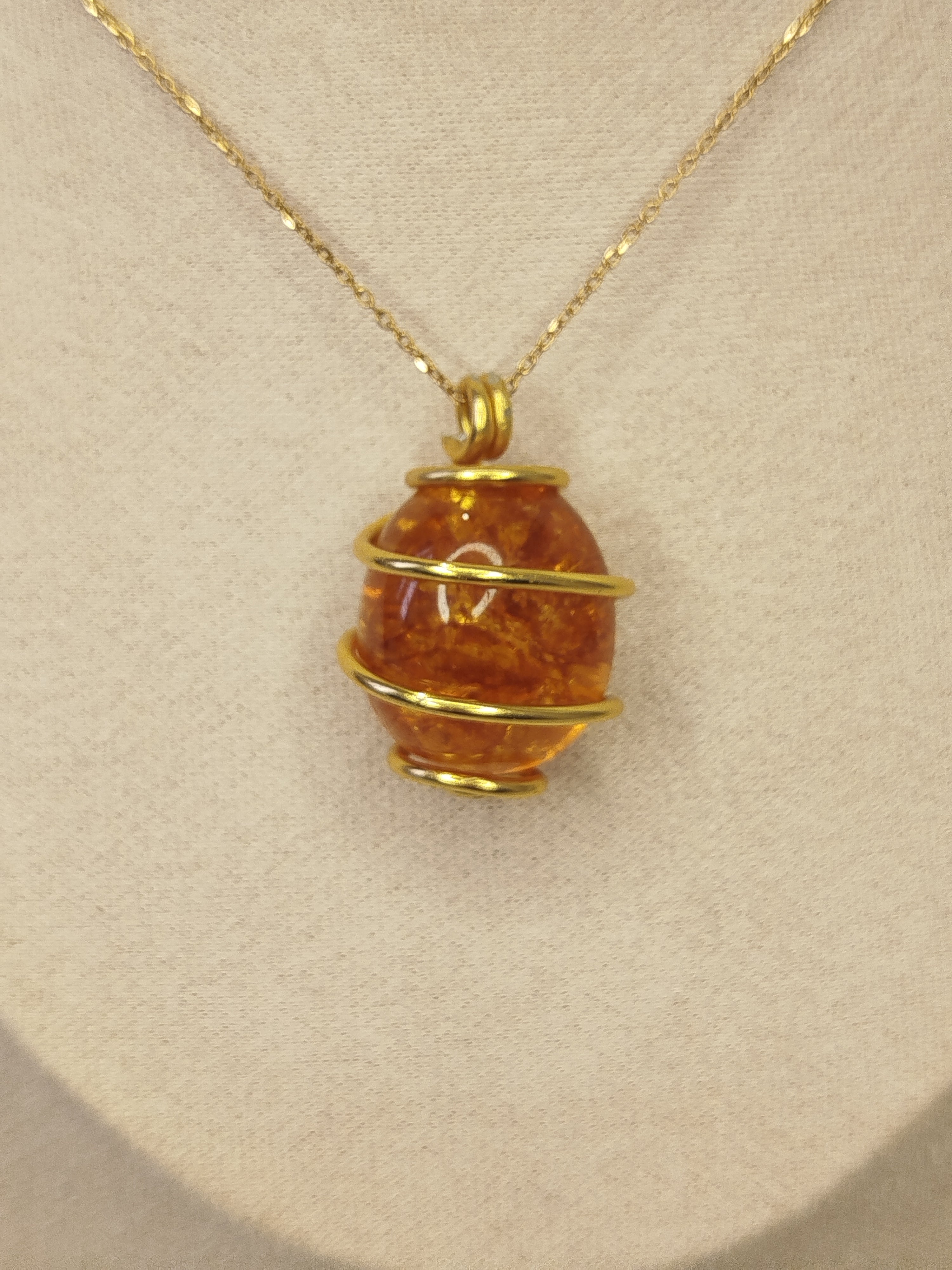 Amber necklace