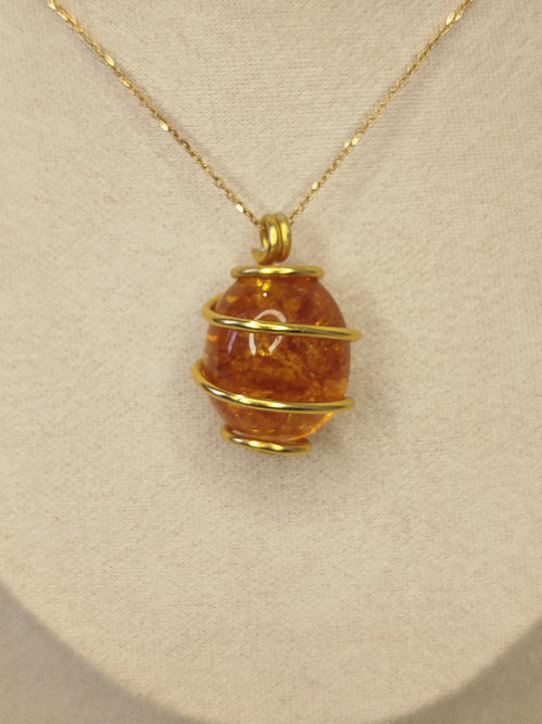 Amber necklace
