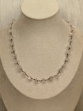 Rose quartz necklace