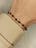 Garnet bracelet