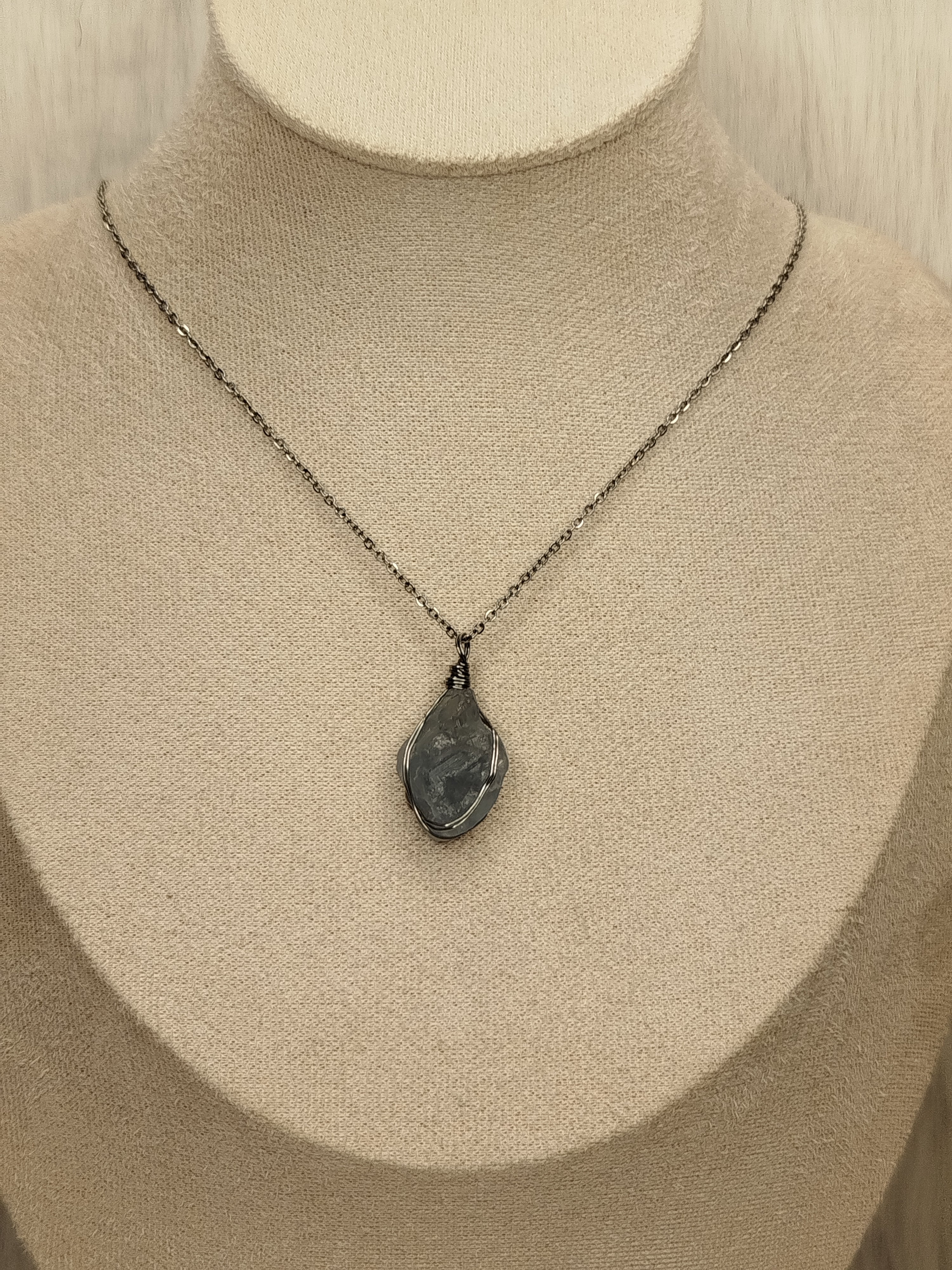 Celestite necklace