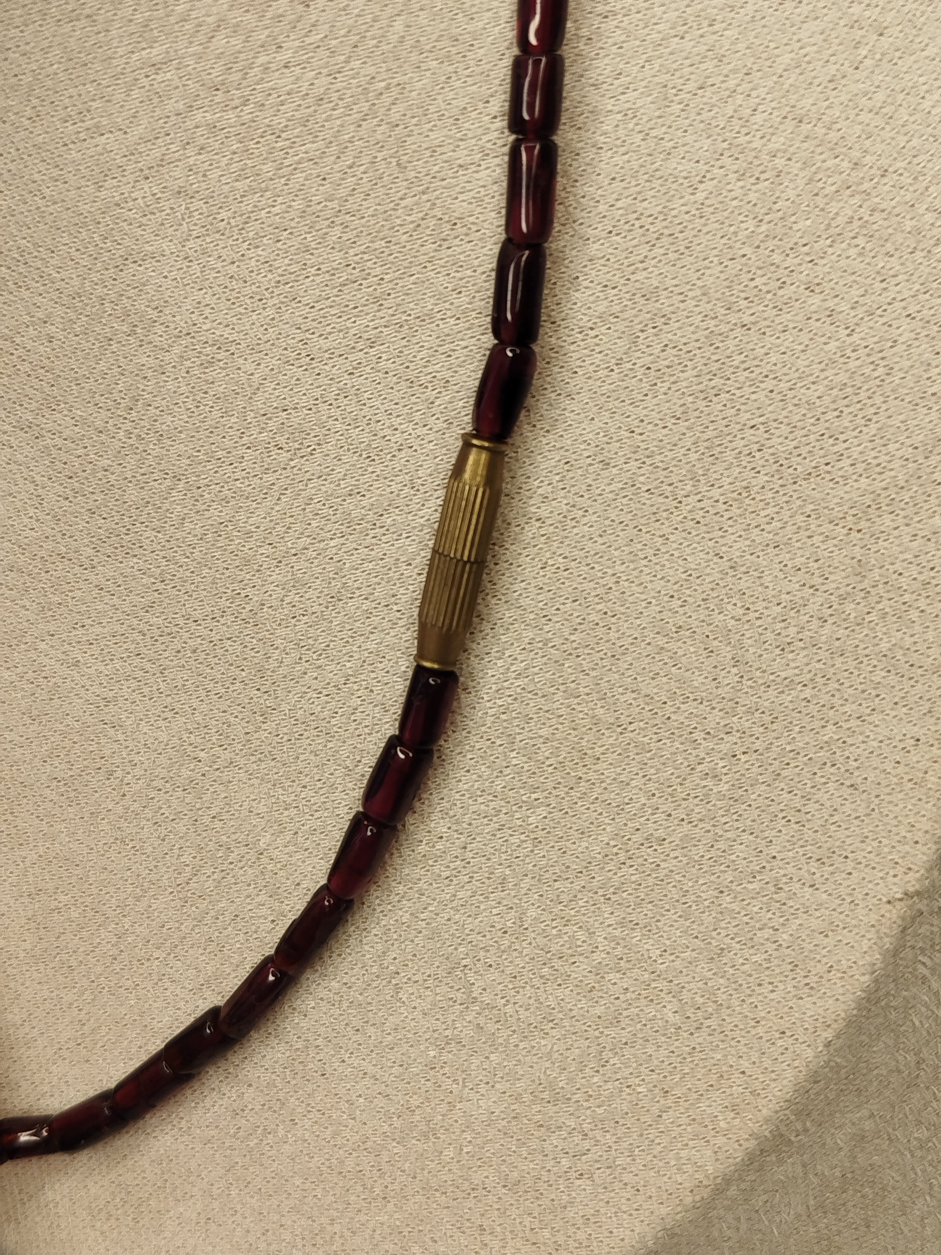Garnet necklace