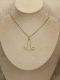 Angel's trumpet necklace