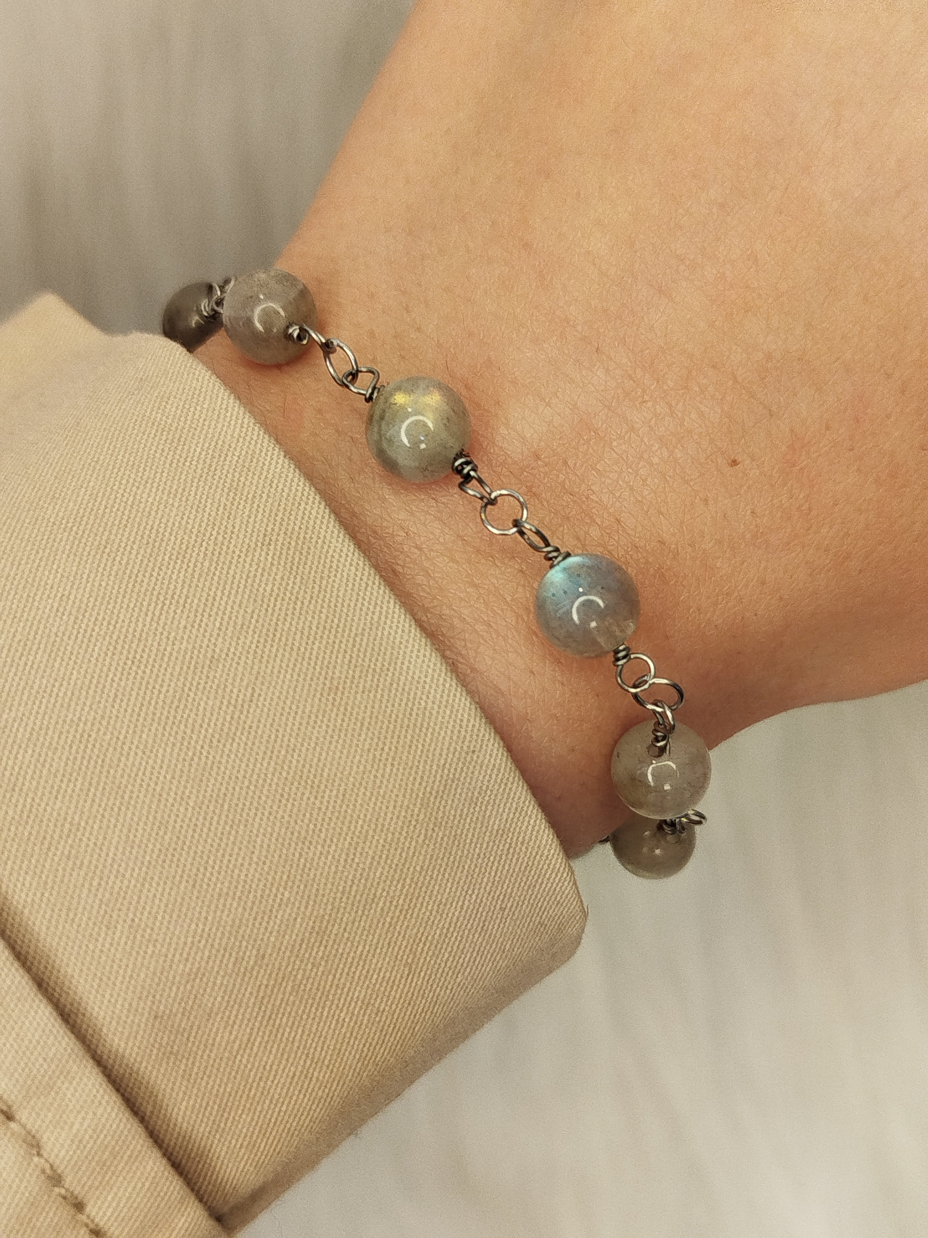 Labradorite bracelet